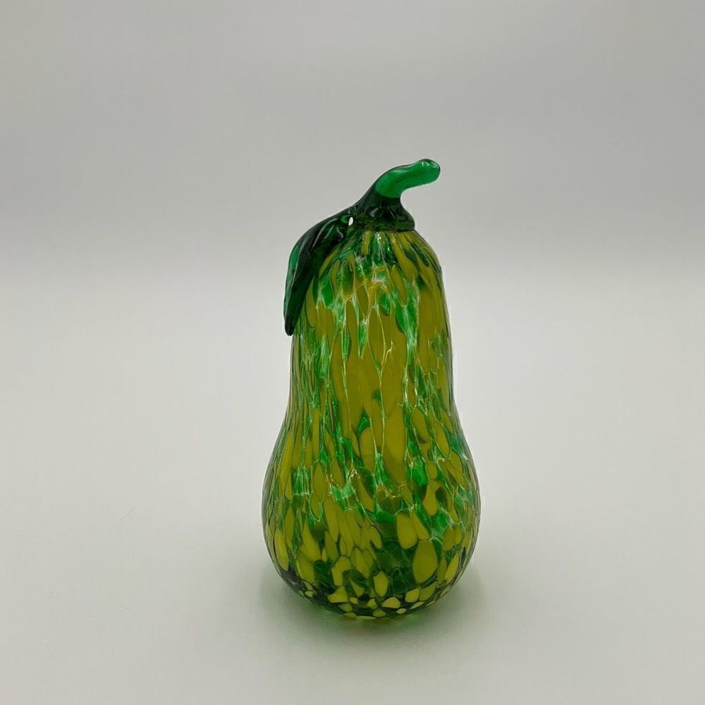 HAND BLOWN GLASS Pear